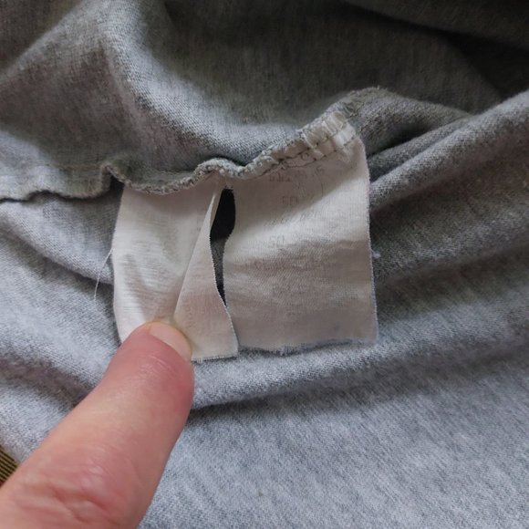 Yves Saint Laurent Gray T-Shirt Shirt Men Pour Homme Size L XL XXL - Picture 5 of 7